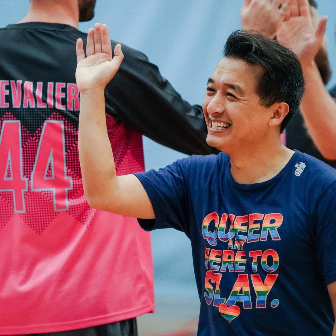 Anh Phan at a Minnesota Dodgeball event